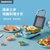 大宇（DAEWOO）轻食烹饪机 家用 早餐机 三明治机 华夫饼机茶卡蓝 SM01 单片标配第6张高清大图